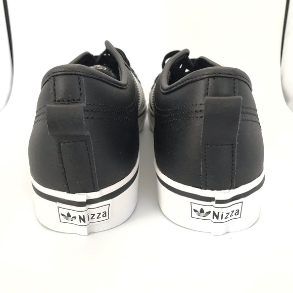 Adidas Nizza shoes sneakers unisex black white - Picture 5 of 8